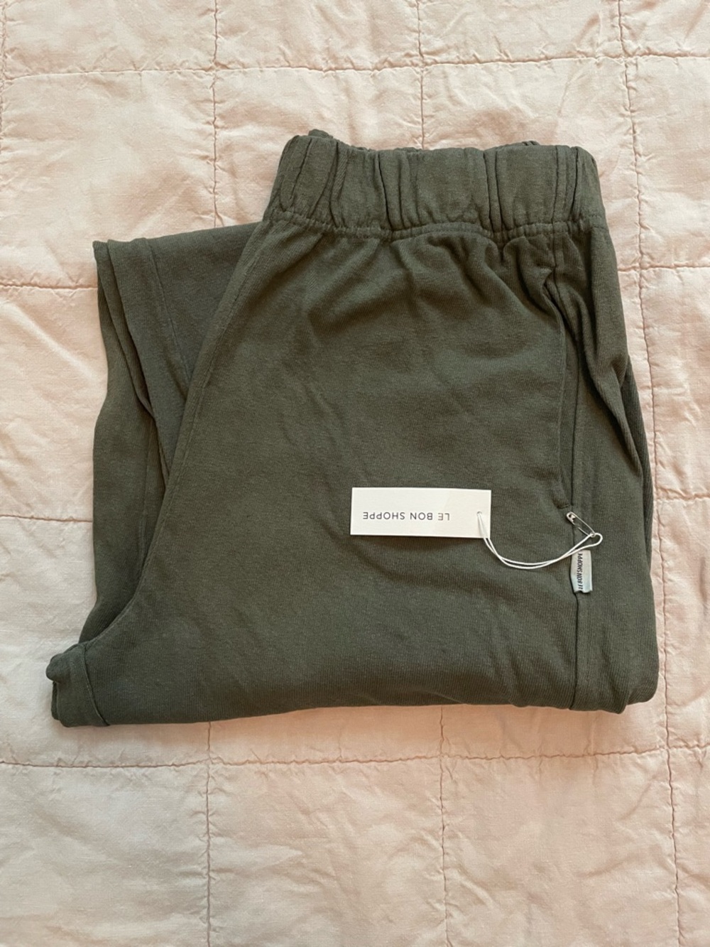 Le Bon Shoppe Balloon Pants in Olive size Large - Picture 4 of 8